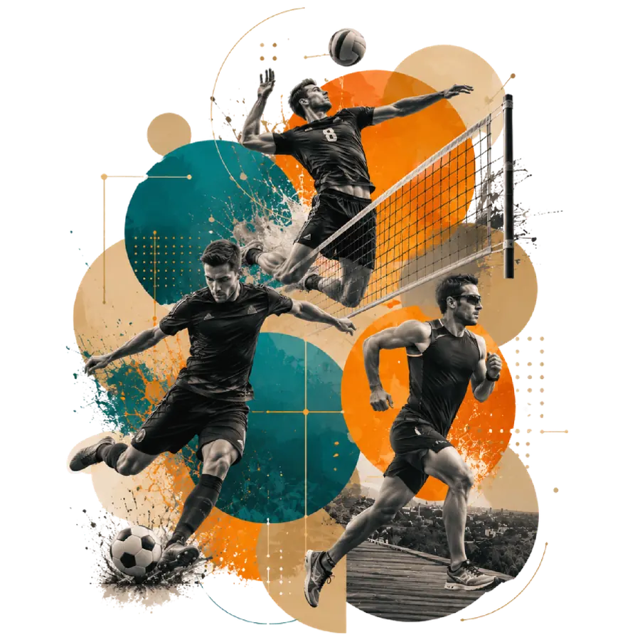 sport-rzeszow-wydarzenia-sportowe-aktywnosc-rzesiedzieje-platforma-informacyjna-optimized Dynamiczny kolaż sportowy przedstawiający piłkarza, siatkarza oraz biegacza podczas aktywności sportowych i wydarzeń sportowych w Rzeszowie.